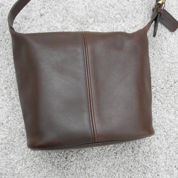 COACH Vintage Helen's Legacy Soft 100% Leather Choc Brown # 4148 - Picture 12 of 16